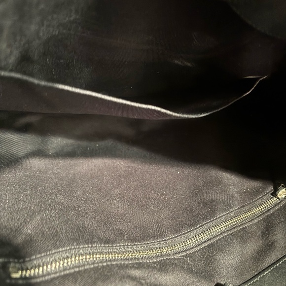 VINCE Modern V Stamped Python Medium Hobo - Picture 10 of 16